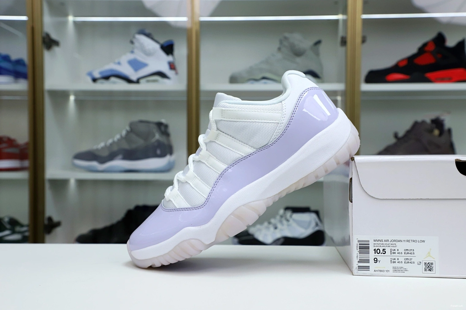 VIOLET LOW 11 JORDAN PURE AIR 0303